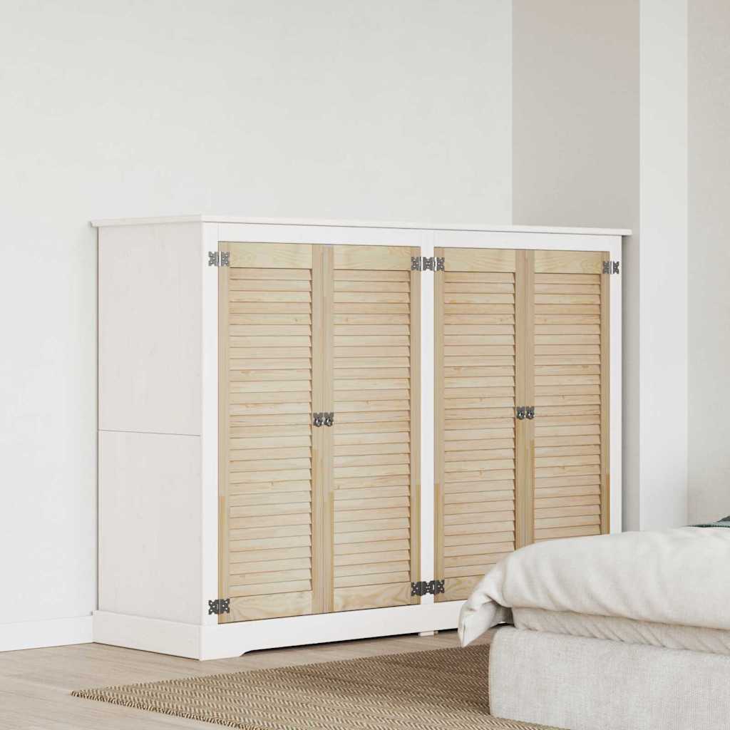 vidaXL Πόρτα Ντουλάπας με πόρτα 4 pcs Φυσικό 140.5 x 2.1 x 49.5 cm