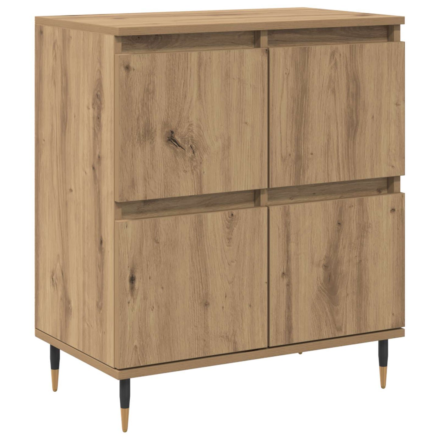 vidaXL Ντουλάπι αποθήκευσης 3 pcs Artisan Oak 60 x 35 x 70 cm