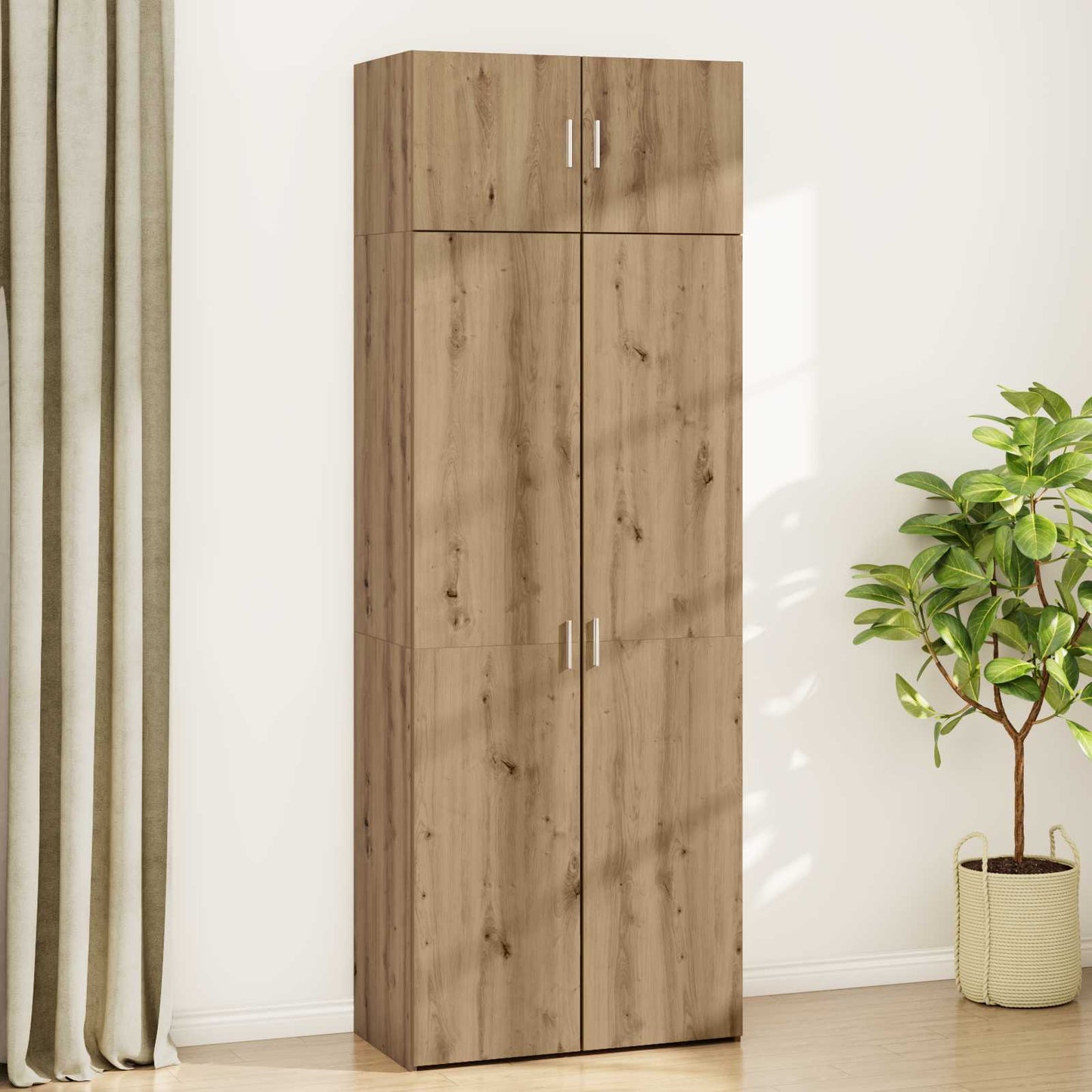 vidaXL Ντουλάπι αποθήκευσης 3 pcs Artisan Oak