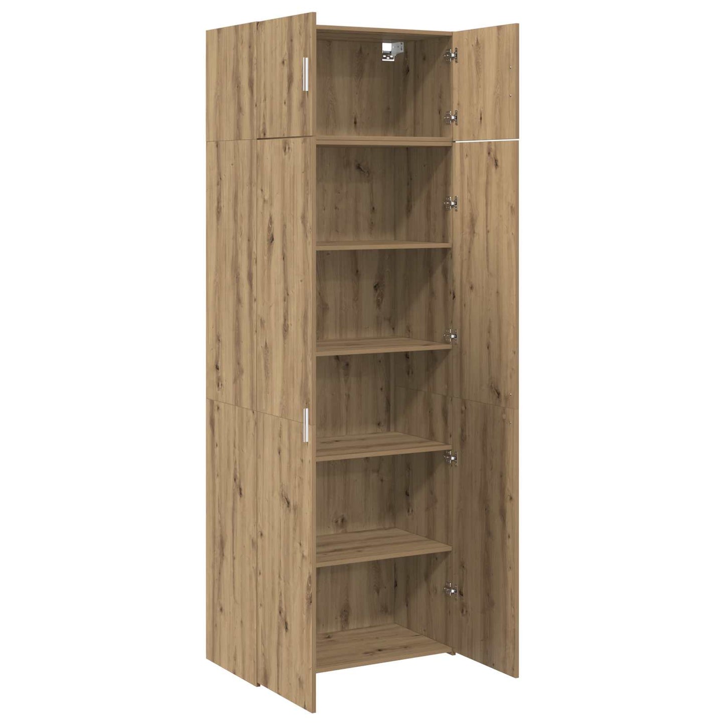 vidaXL Ντουλάπι αποθήκευσης 3 pcs Artisan Oak