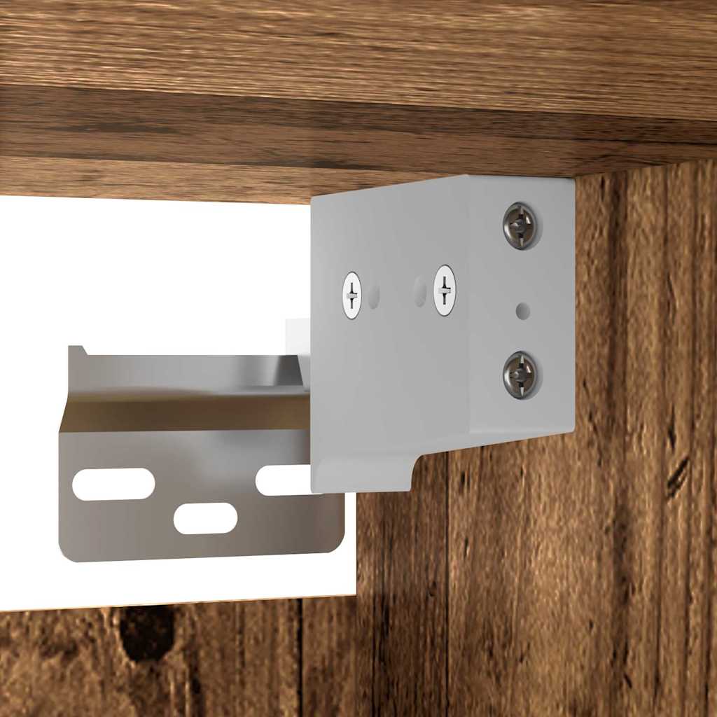 vidaXL Highboard 2 pcs Παλαιό ξύλο Επεξεργασμένο ξύλο