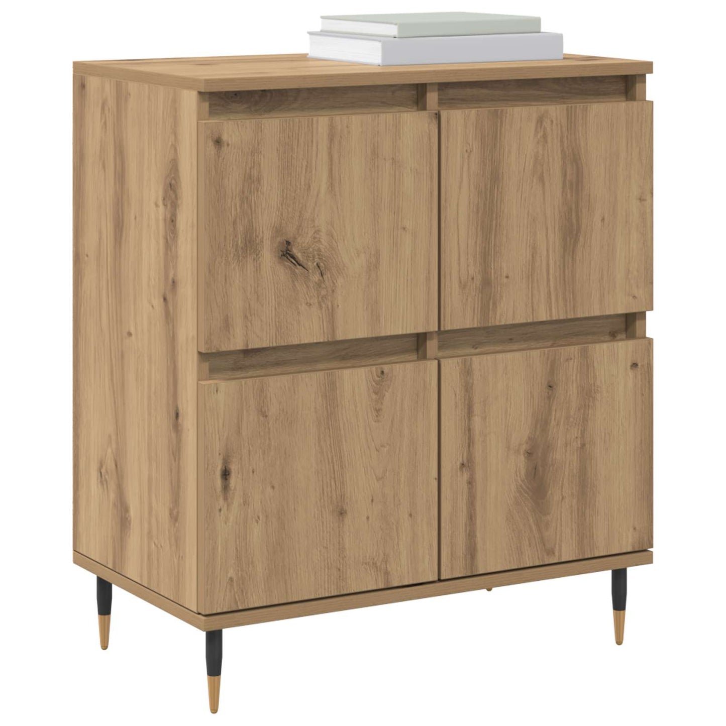 vidaXL Ντουλάπι αποθήκευσης 2 pcs Artisan Oak 60 x 35 x 70 cm