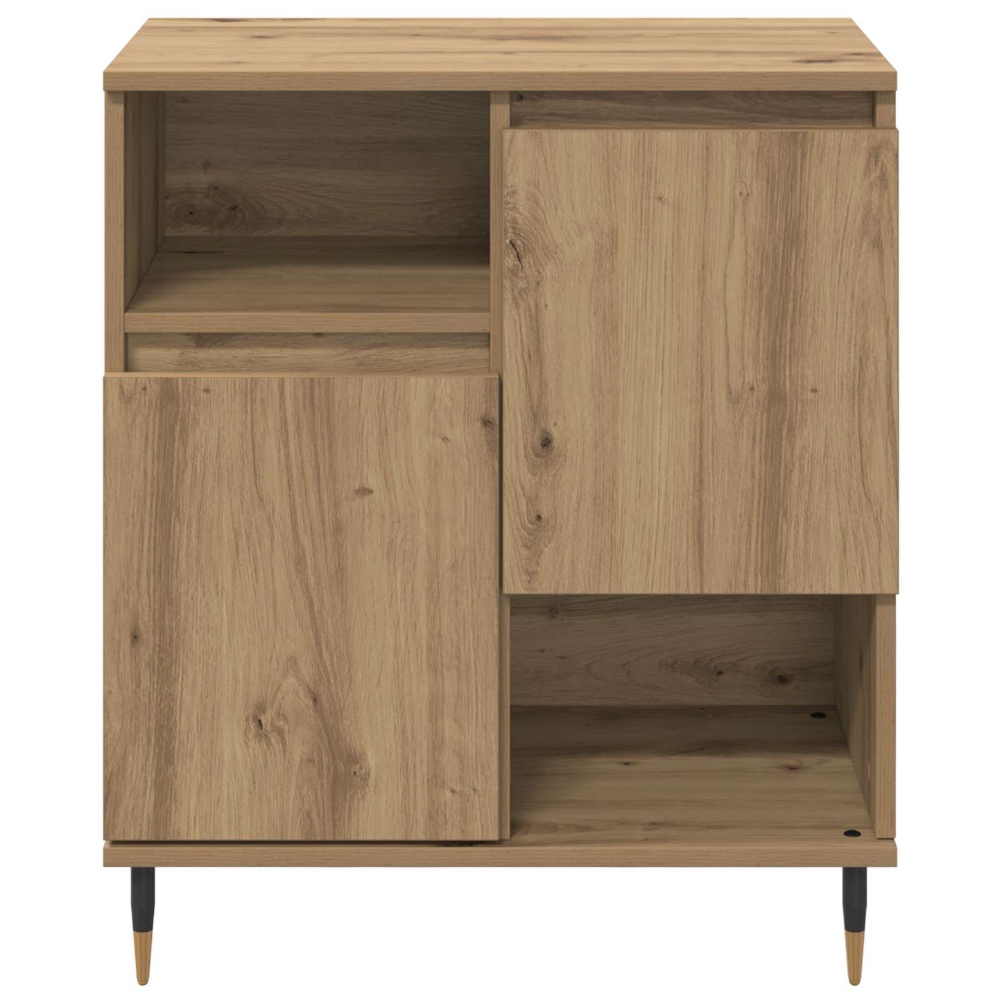 vidaXL Παραδοσιακά Πλευρικά Έπιπλα 3 pcs Artisan Oak
