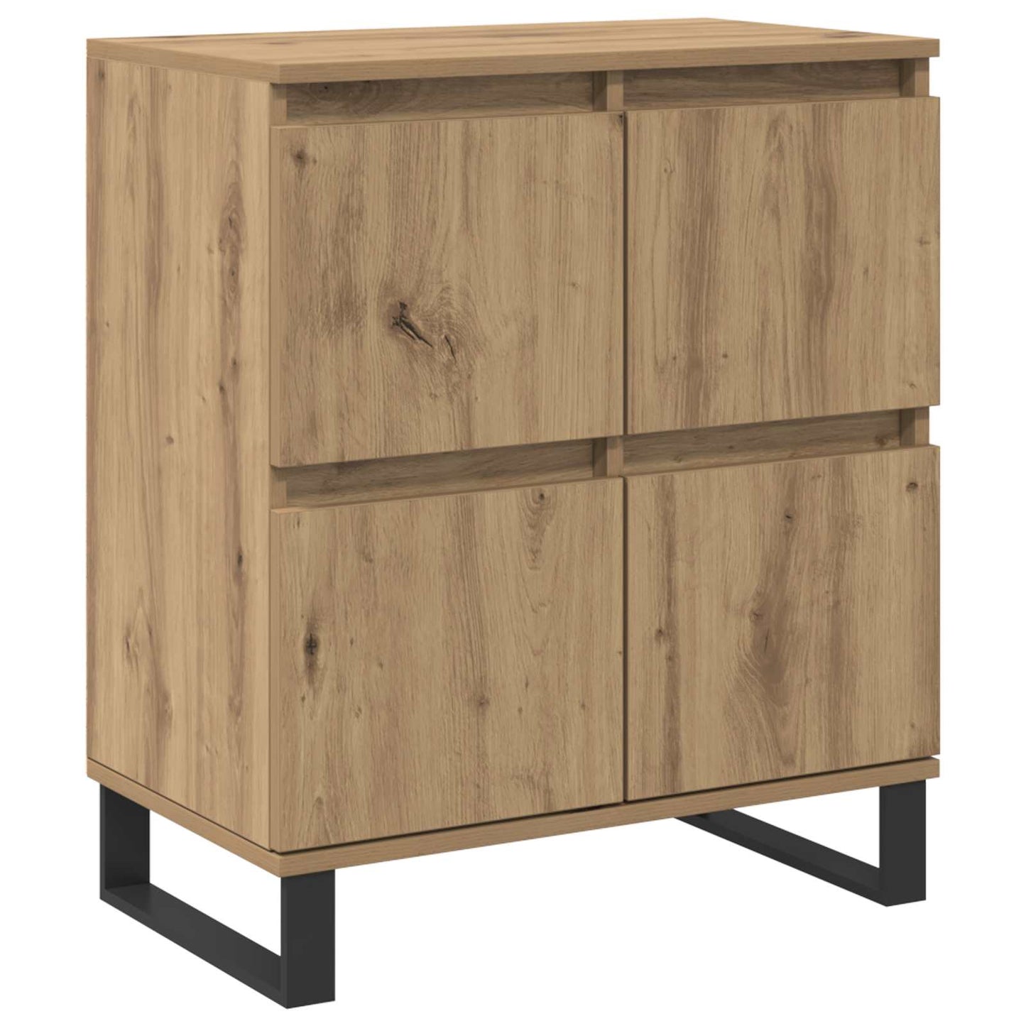 vidaXL Πλαϊνό γραφείο 2 pcs Artisan Oak 60 x 35 x 70 cm
