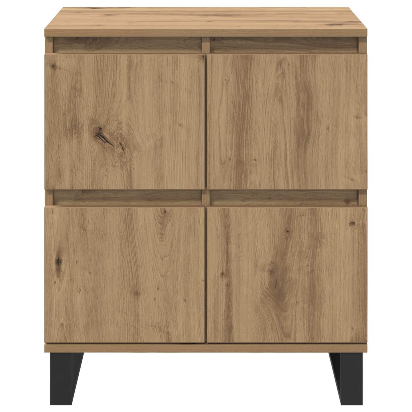 vidaXL Πλαϊνό γραφείο 2 pcs Artisan Oak 60 x 35 x 70 cm