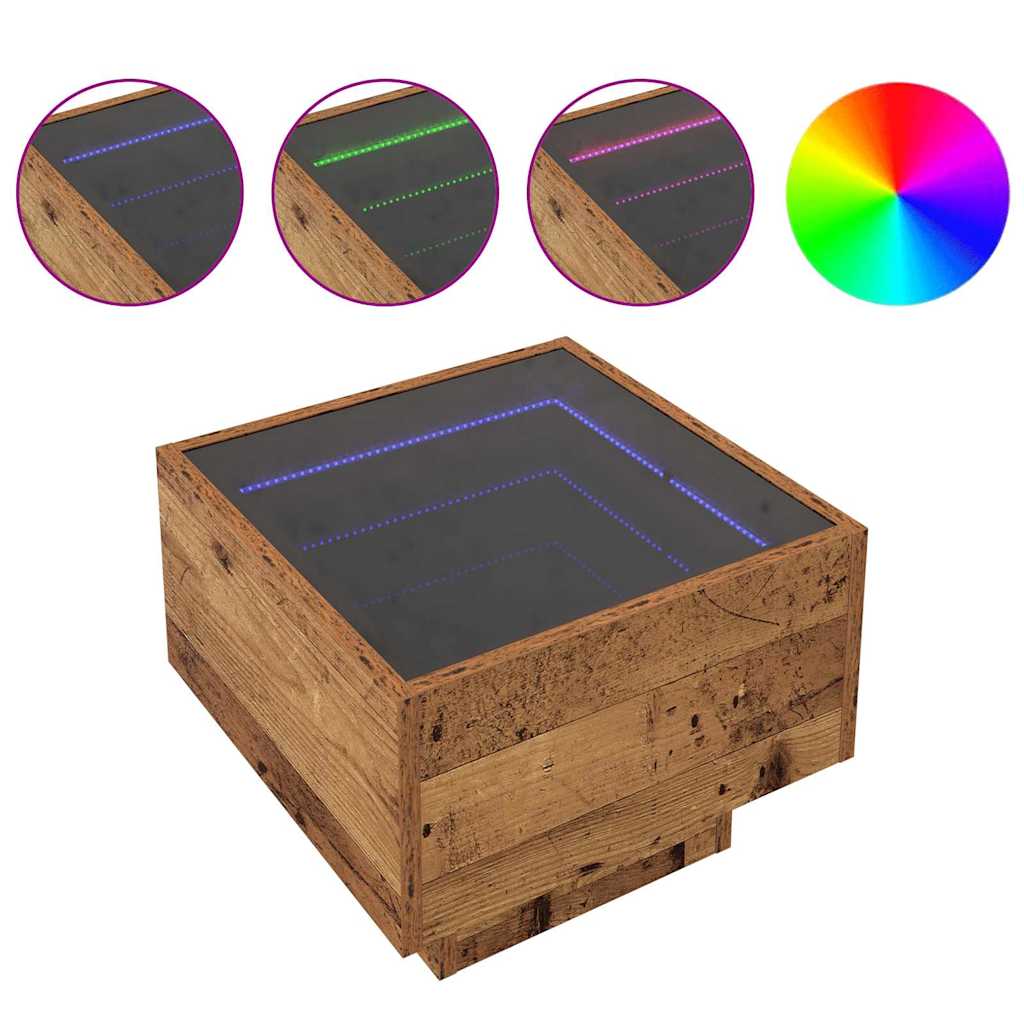 vidaXL Ντουλάπι αποθήκευσης Παλιό ξύλο 40 x 40 x 30 cm