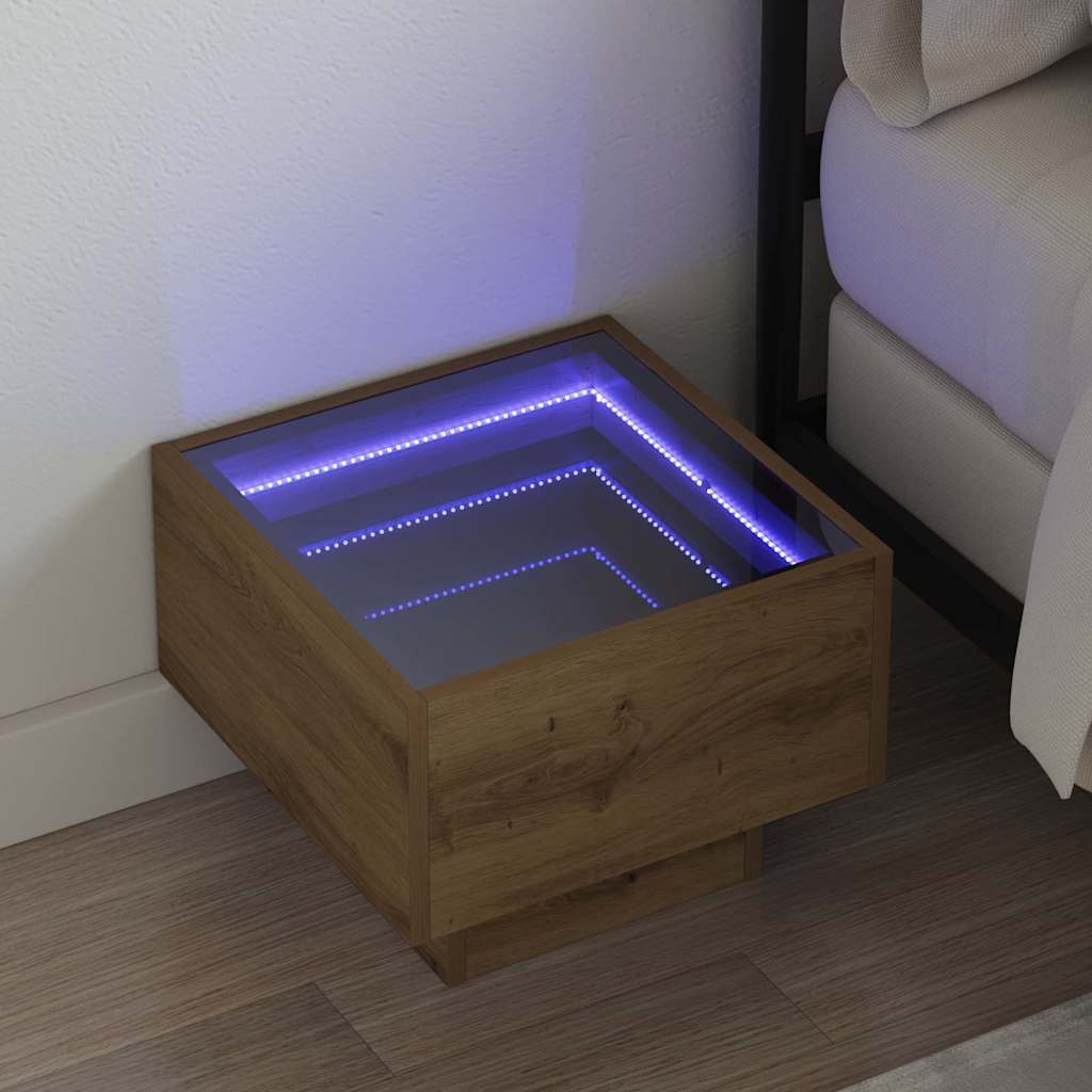 vidaXL Ντουλάπι αποθήκευσης artisan δρυς 40 x 40 x 30 cm