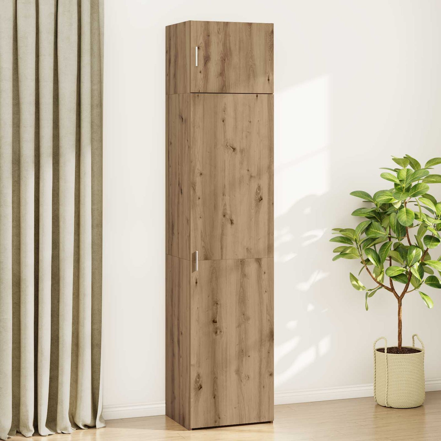 vidaXL Πλαϊνό γραφείο 3 pcs Artisan Oak