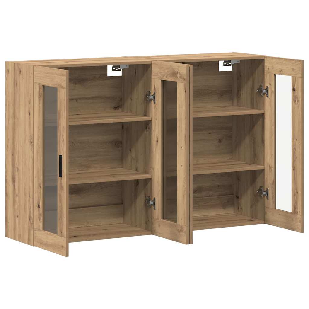 vidaXL Ντουλάπια Τοίχου 2 pcs artisan δρυς 69,5 x 34 x 90 εκ.