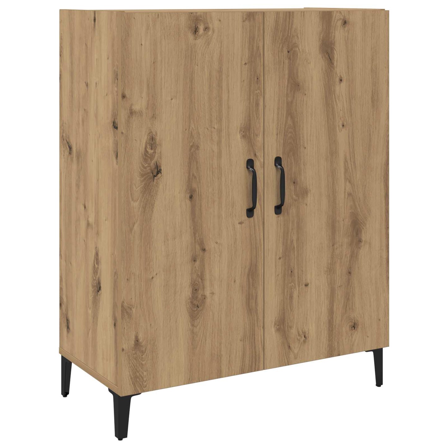 vidaXL Highboard 2 pcs Artisan Oak Επεξεργασμένο ξύλο