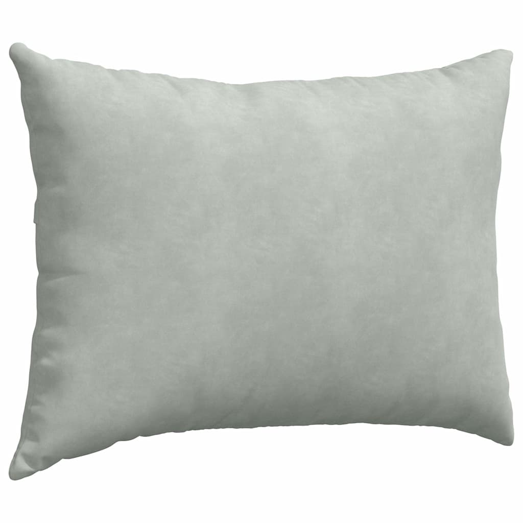 vidaXL Μαξιλάρι Καναπέ 2 pcs Ανοιχτό γκρι 70 x 50 cm