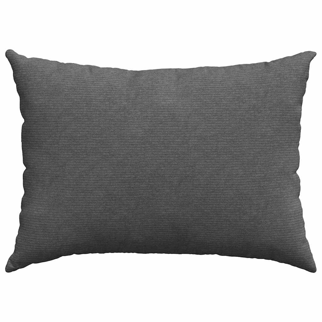 vidaXL Μαξιλάρι Καναπέ 2 pcs Σκούρο Γκρι 70 x 50 cm