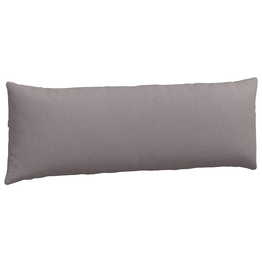 vidaXL Μαξιλάρι Καναπέ 2 pcs Taupe 120 x 40 cm ύφασμα