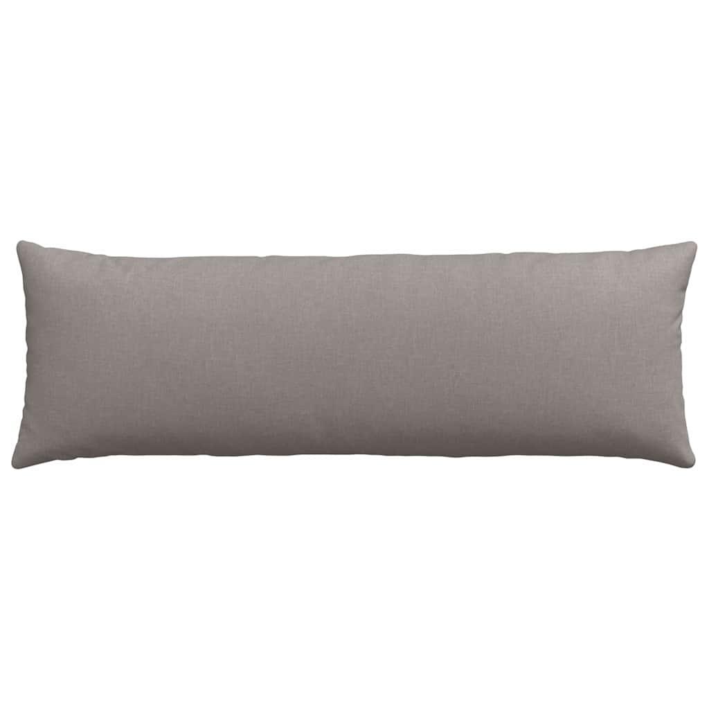 vidaXL Μαξιλάρι Καναπέ 2 pcs Taupe 120 x 40 cm ύφασμα