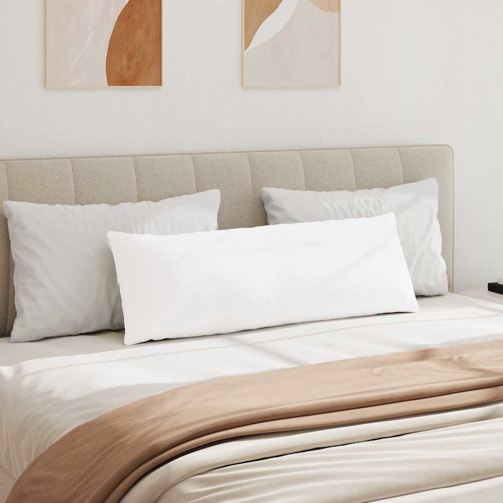 vidaXL Μαξιλάρι Καναπέ 2 pcs Λευκό 120 x 40 cm ύφασμα