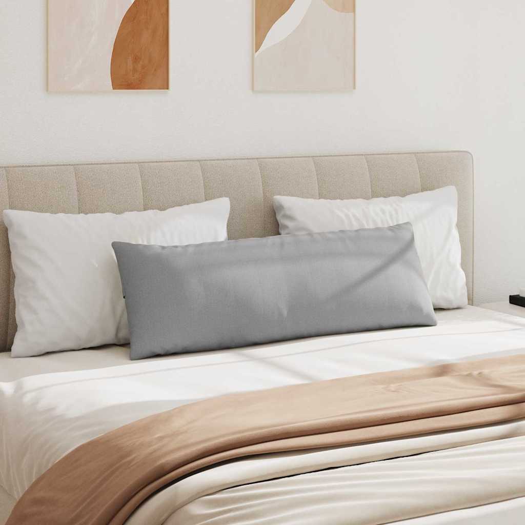 vidaXL Μαξιλάρι Καναπέ 2 pcs Γκρι 120 x 40 cm ύφασμα