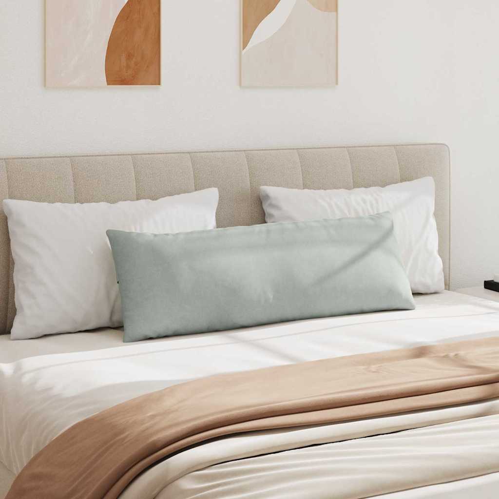 vidaXL Μαξιλάρι Καναπέ 2 pcs Ανοιχτό γκρι 120 x 40 cm