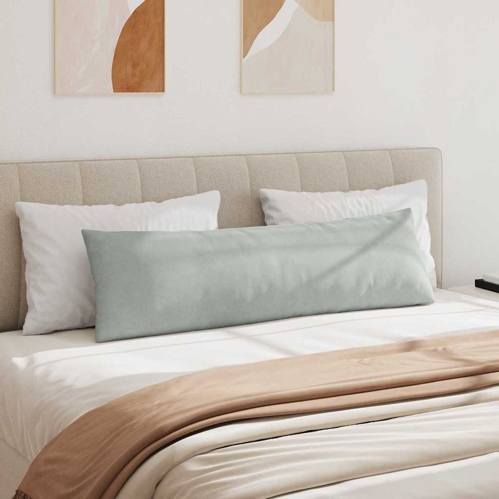 vidaXL Μαξιλάρι Καναπέ 2 pcs Ανοιχτό γκρι 145 x 40 εκ.