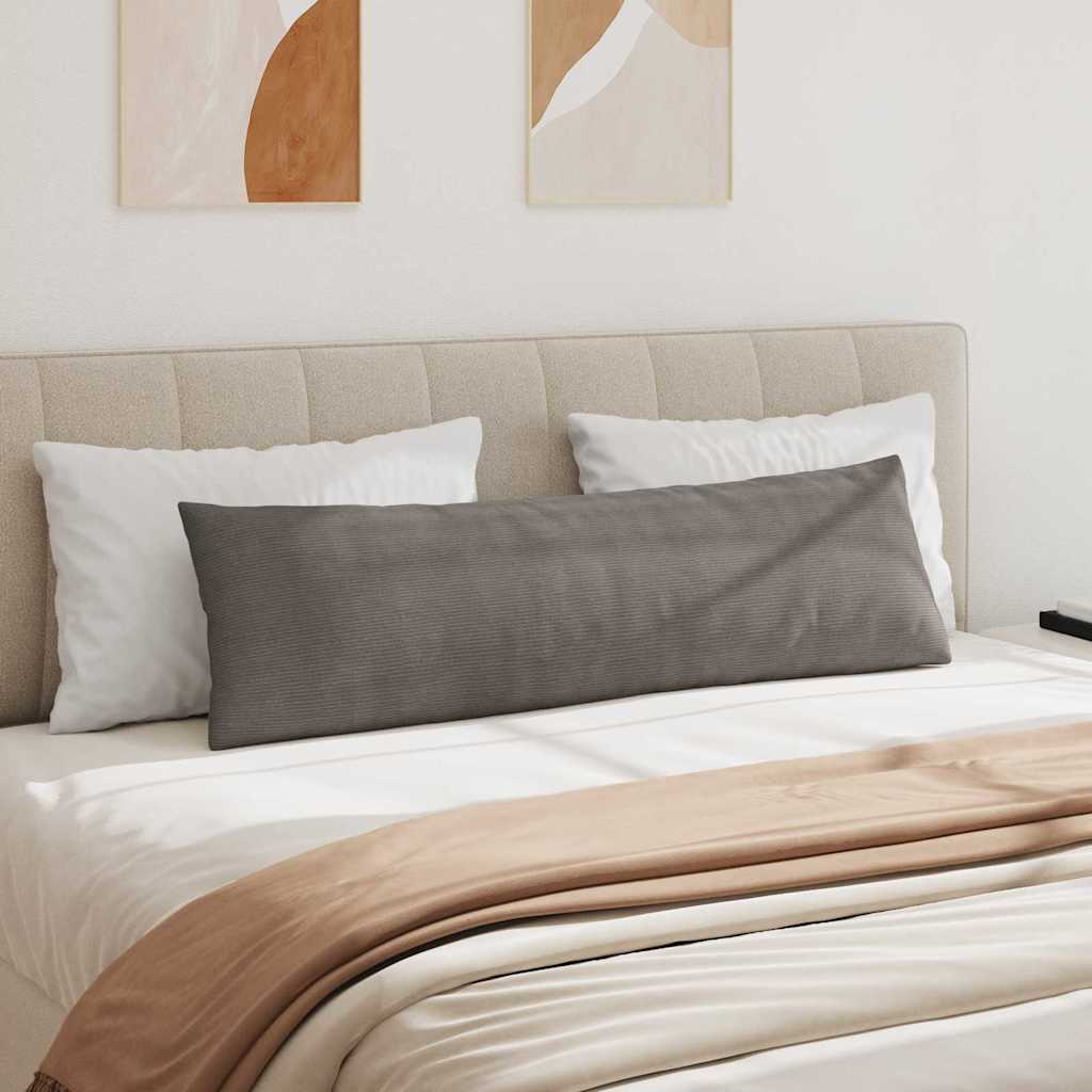 vidaXL Μαξιλάρι Καναπέ 2 pcs Ανοιχτό γκρι 145 x 40 εκ.