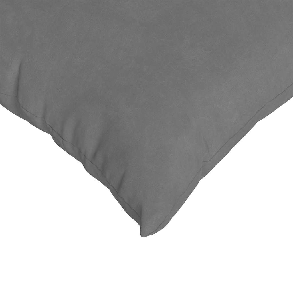 vidaXL Μαξιλάρι Καναπέ 2 pcs Σκούρο Γκρι 45 x 45 cm ύφασμα
