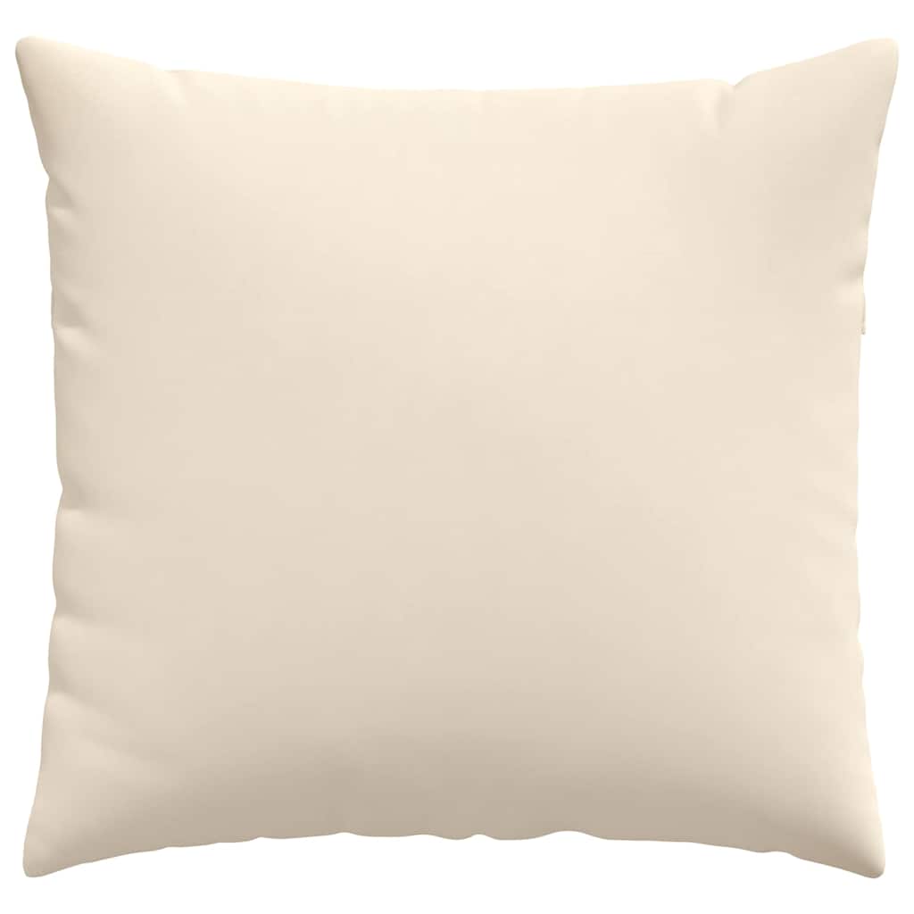 vidaXL Μαξιλάρι Καναπέ 2 pcs Μπεζ 45 x 45 cm ύφασμα