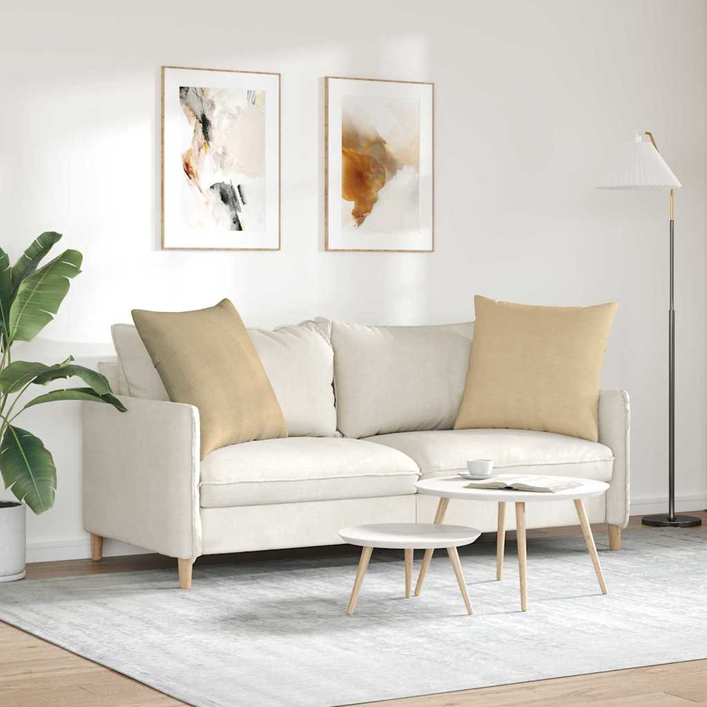 vidaXL Μαξιλάρι Καναπέ 2 pcs Γκρι Πράσινο 60 x 60 cm