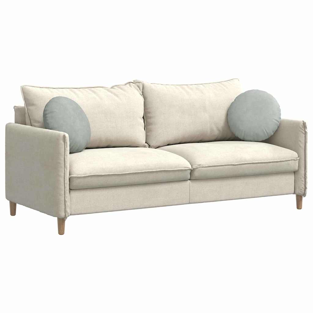 vidaXL Μαξιλάρια καθισμάτων 2 pcs Ανοιχτό γκρι Ø 40 x 13 εκ. Βελούδο