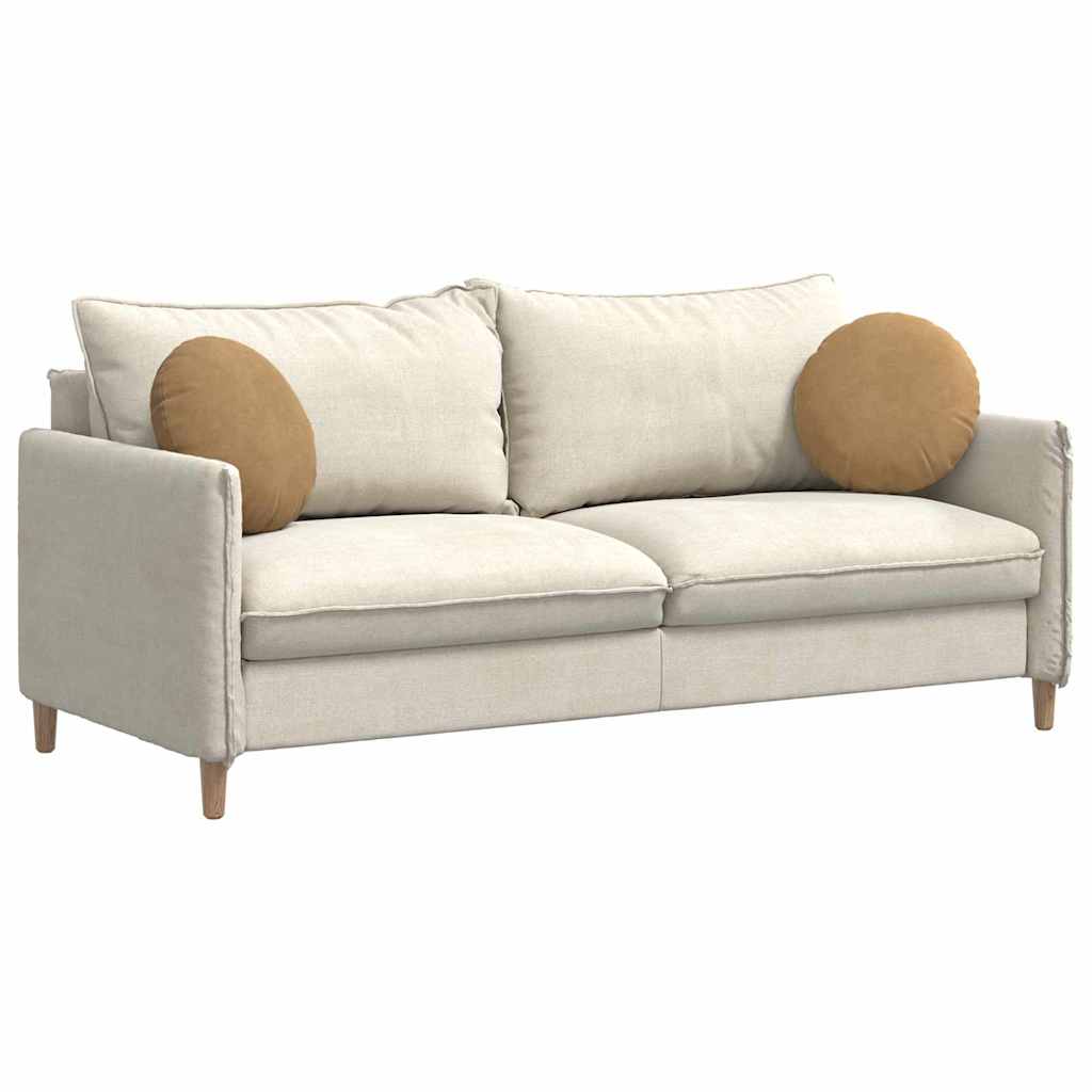 vidaXL Μαξιλάρια καθισμάτων 2 pcs Καφέ Ø 40 x 13 εκ. Βελούδο