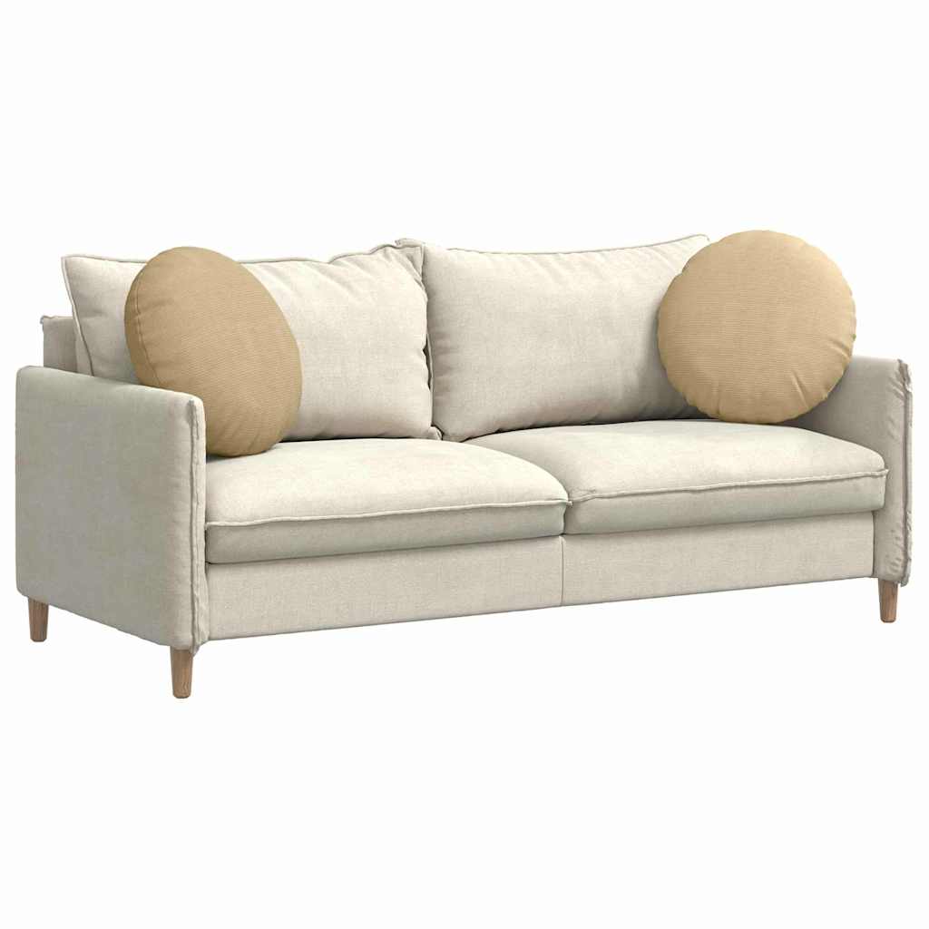 vidaXL Μαξιλάρια καθισμάτων 2 pcs Γκρι Πράσινο Ø 50 cm