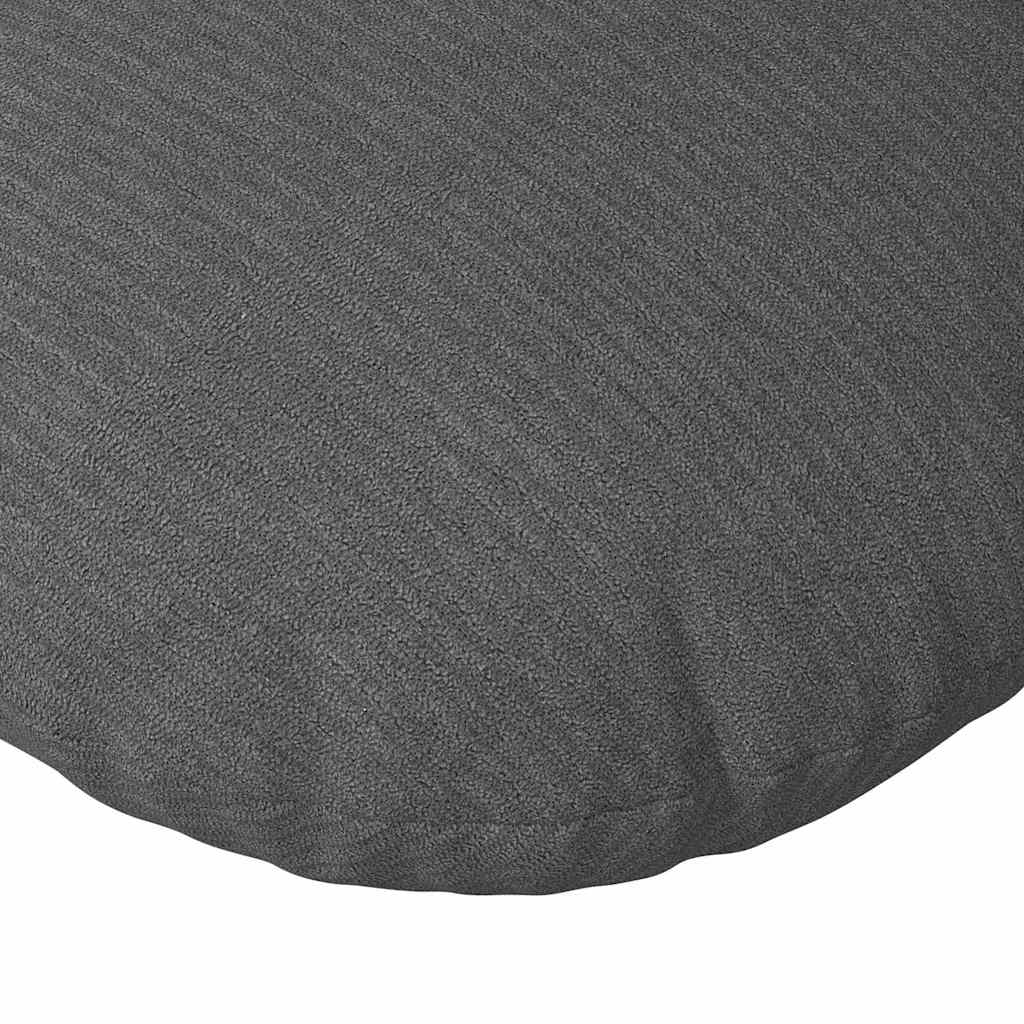 vidaXL Μαξιλάρια καθισμάτων 2 pcs Σκούρο Γκρι Ø 80 cm