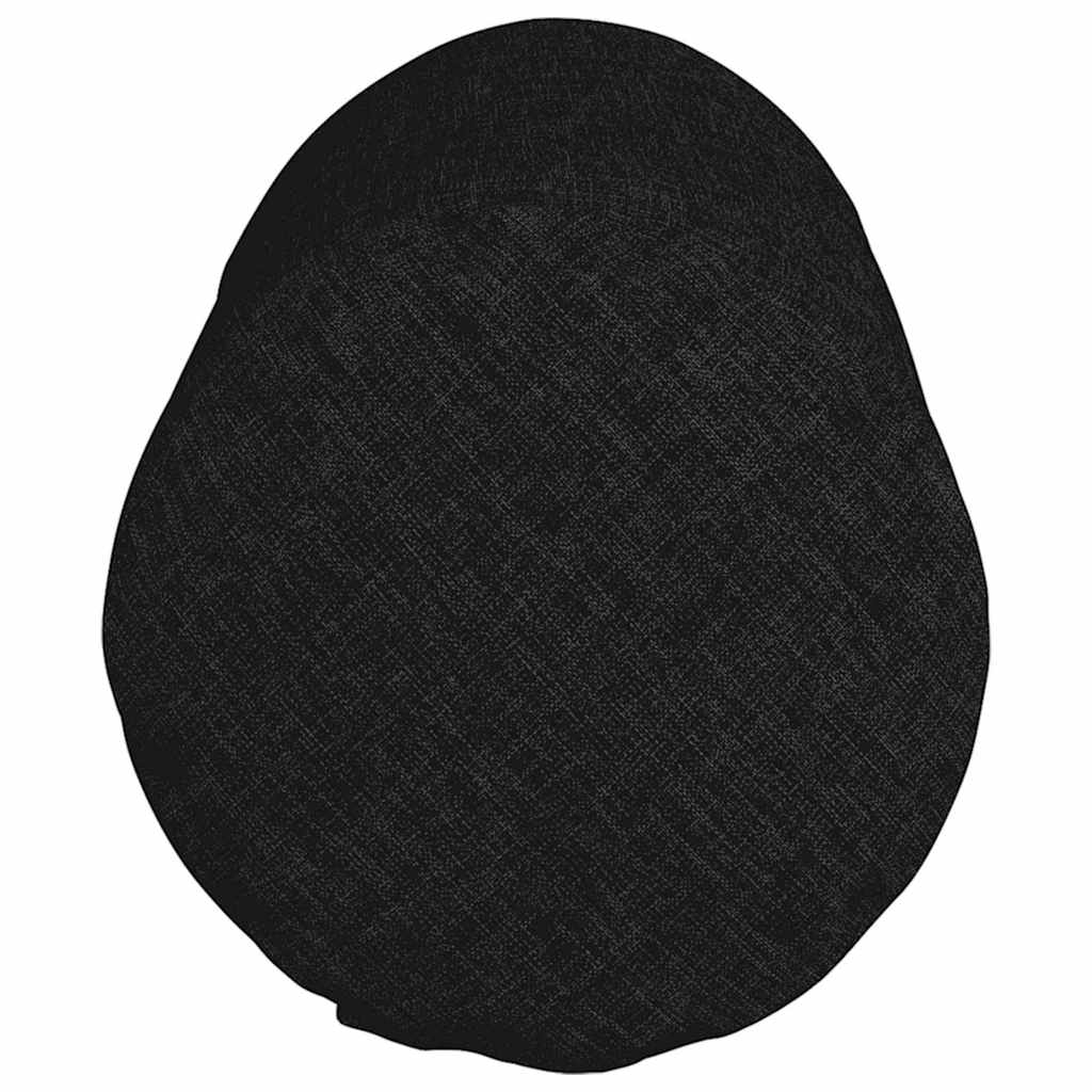 vidaXL Μαξιλάρια Στήριγμα 2 pcs Μαύρο Ø 15 x 40 εκ ύφασμα