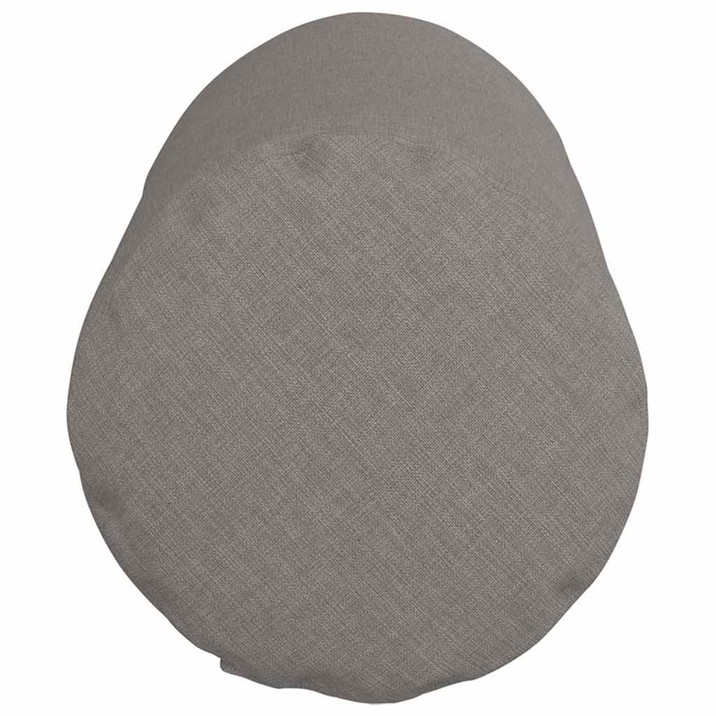 vidaXL Μαξιλάρια Στήριγμα 2 pcs Taupe Ø 15 x 40 εκ ύφασμα