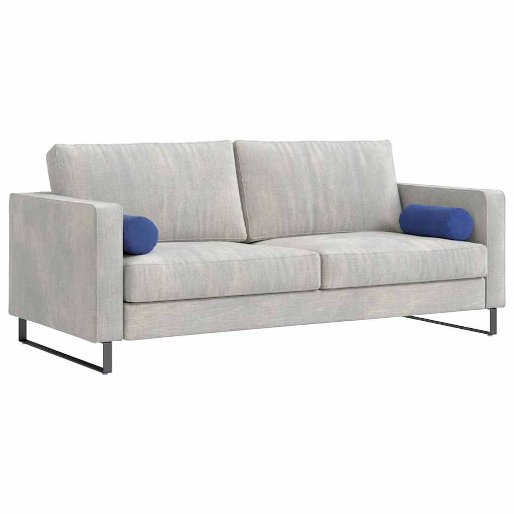 vidaXL Μαξιλάρια Στήριγμα 2 pcs Μπλε Αστυνομίας Ø 15 x 40 εκ