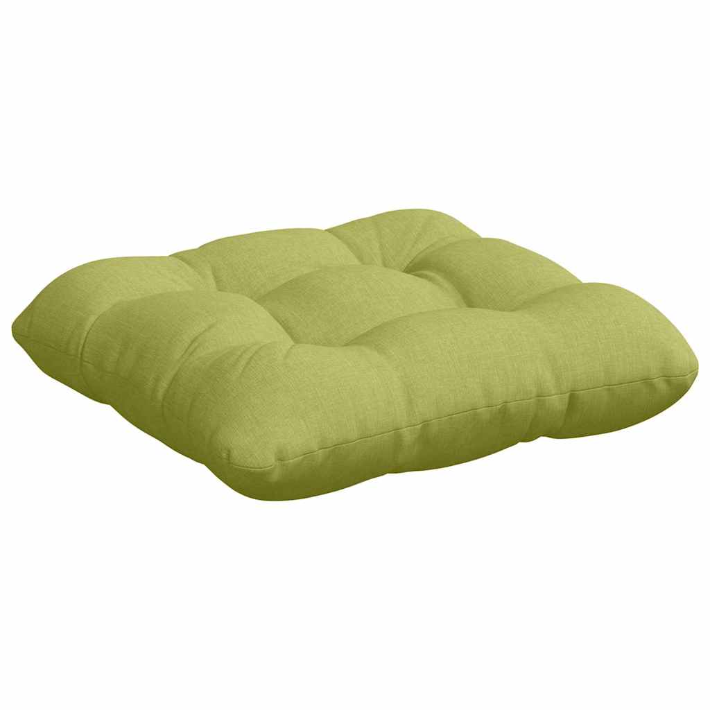 vidaXL Μαξιλάρια καθισμάτων 4 pcs Ανοιχτό Πράσινο 40 x 40 x 12 εκ.