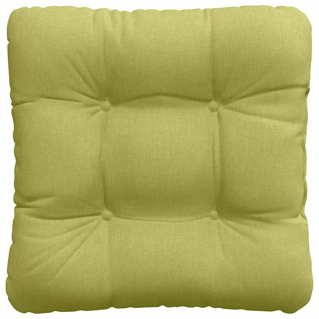 vidaXL Μαξιλάρια καθισμάτων 4 pcs Ανοιχτό Πράσινο 40 x 40 x 12 εκ.