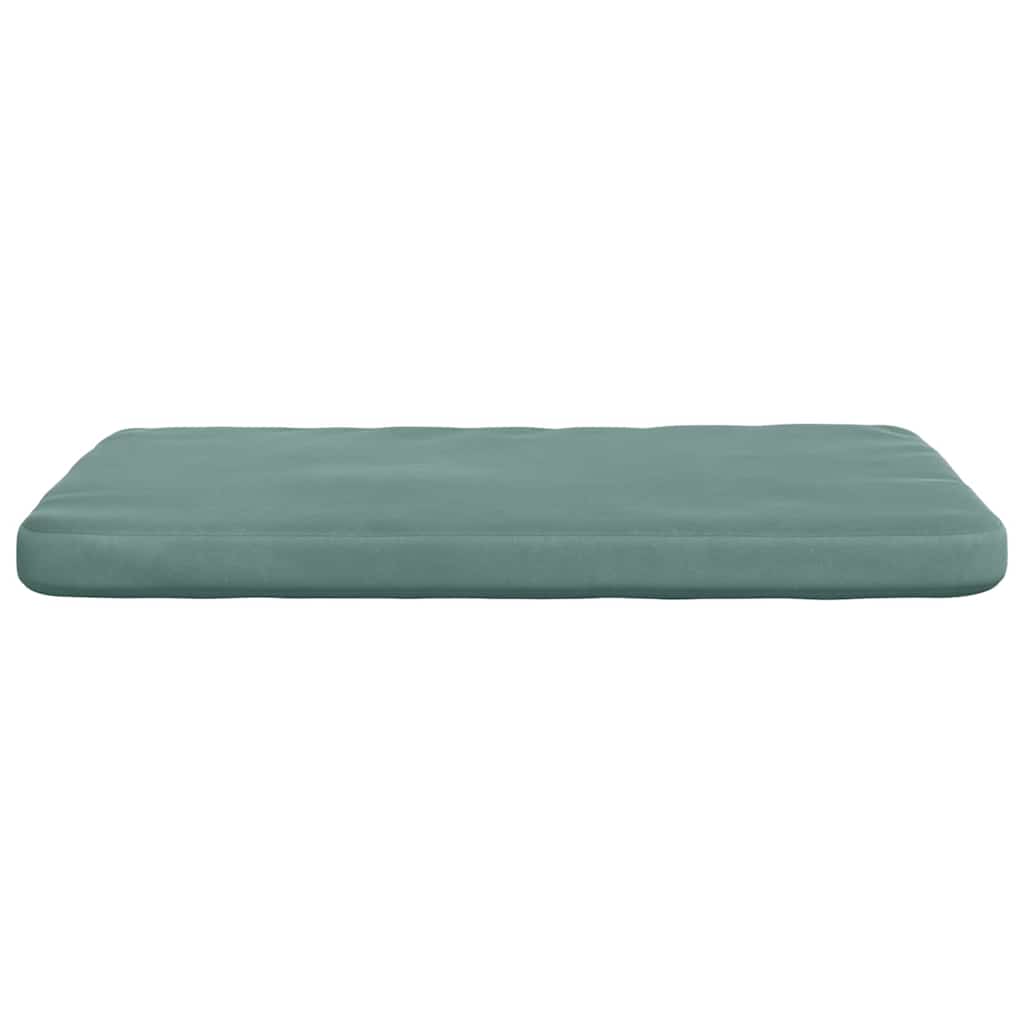 vidaXL Μαξιλάρια καθισμάτων 4 pcs Θαλασσί 40 x 40 x 3 cm Βελούδο