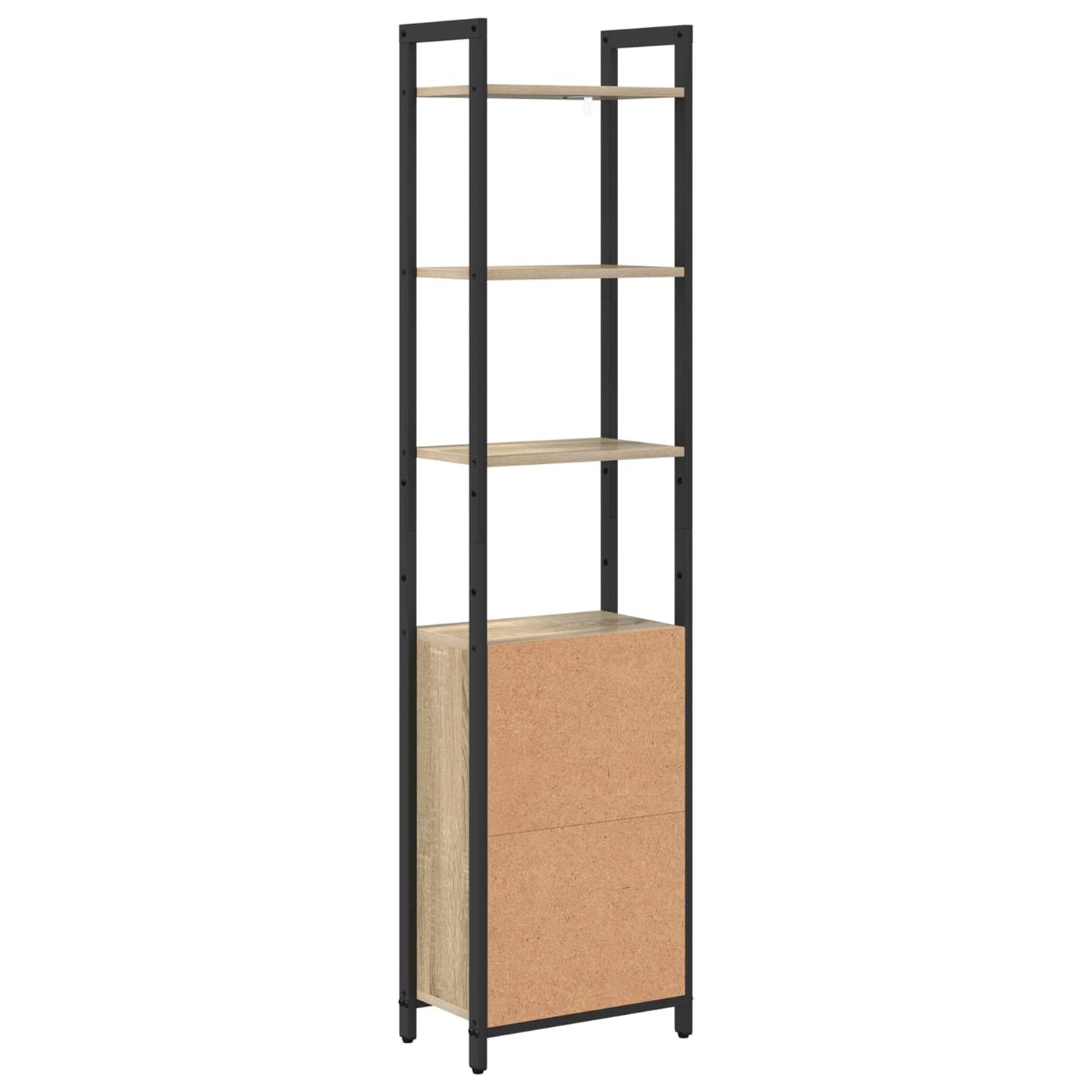 vidaXL Βιβλιοθήκη Δρύς Sonoma 40 x 24 x 161 εκ Επεξεργασμένο ξύλο