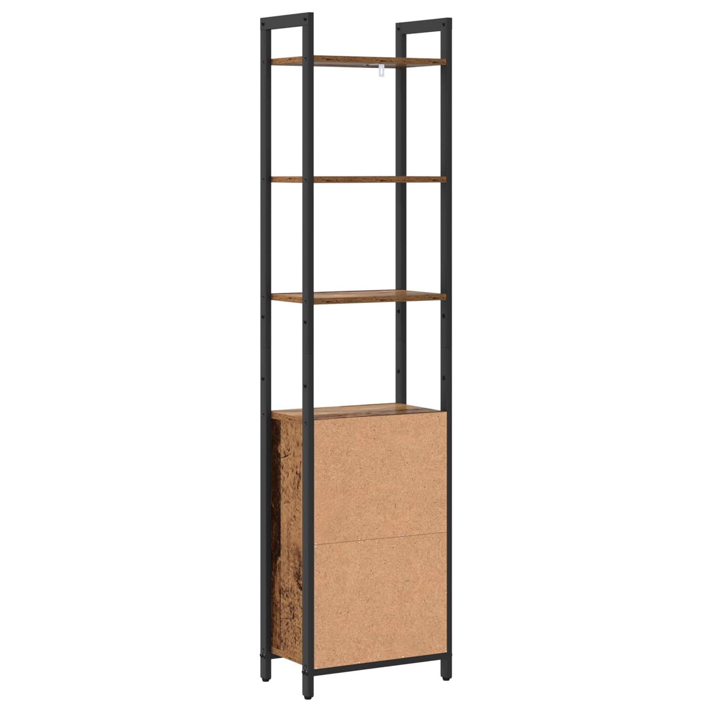 vidaXL Βιβλιοθήκη Παλιό Ξύλο 40 x 24 x 161 εκ Επεξεργασμένο ξύλο