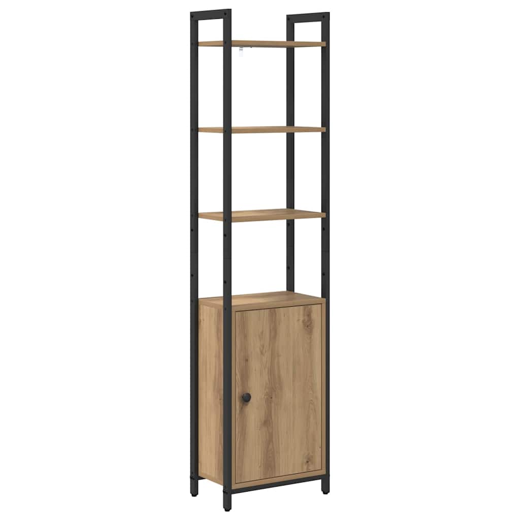 vidaXL Βιβλιοθήκη Artisan Oak 40 x 24 x 161 εκ Επεξεργασμένο ξύλο