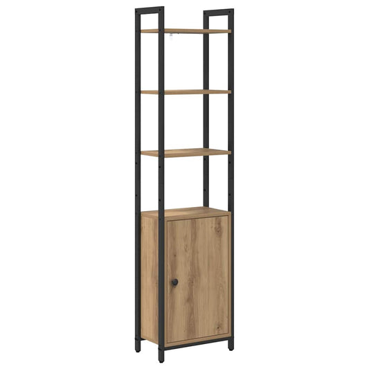 vidaXL Βιβλιοθήκη Artisan Oak 40 x 24 x 161 εκ Επεξεργασμένο ξύλο