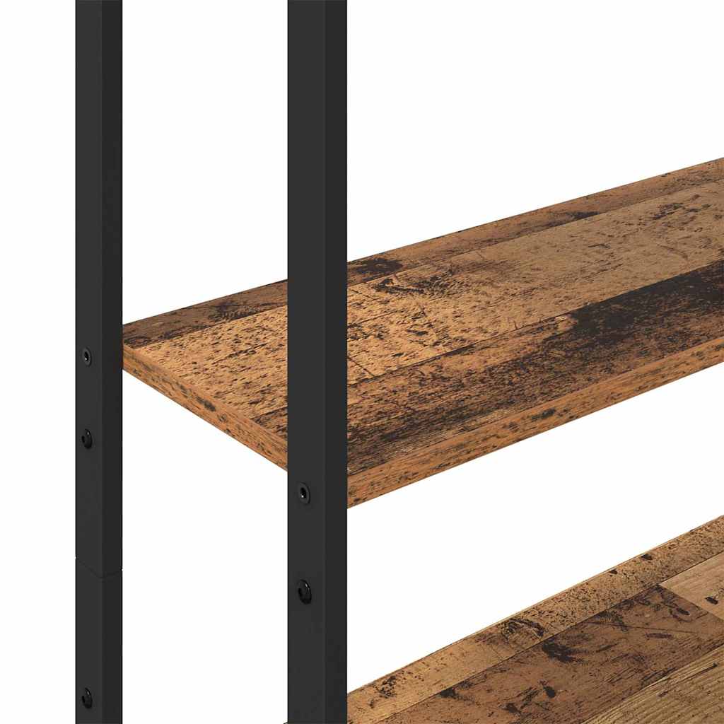 vidaXL Βιβλιοθήκη Παλιό Ξύλο 60 x 24 x 161 εκ Επεξεργασμένο ξύλο