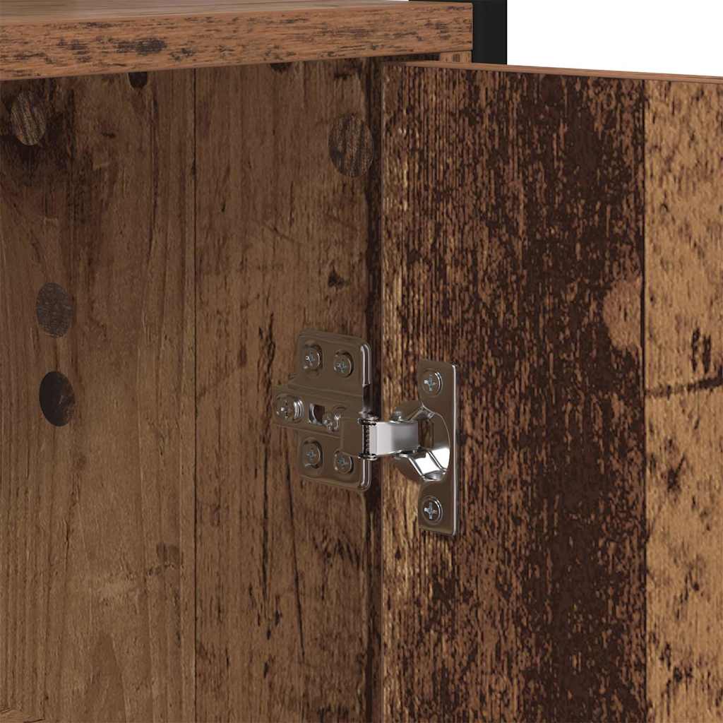 vidaXL Βιβλιοθήκη Παλιό Ξύλο 60 x 24 x 161 εκ Επεξεργασμένο ξύλο