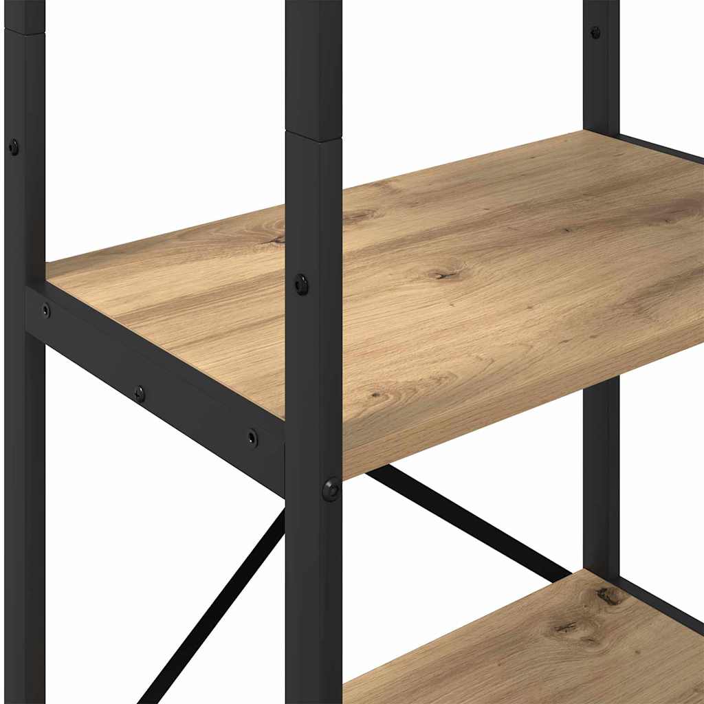 vidaXL Ράφι Βιβλίων Artisan Oak 56 x 34 x 171 εκ Επεξεργασμένο ξύλο