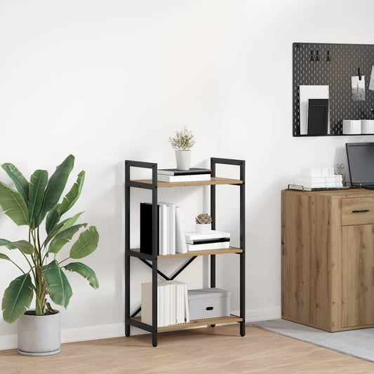 vidaXL Ράφι Βιβλίων Artisan Oak 56 x 34 x 96 εκ Επεξεργασμένο ξύλο