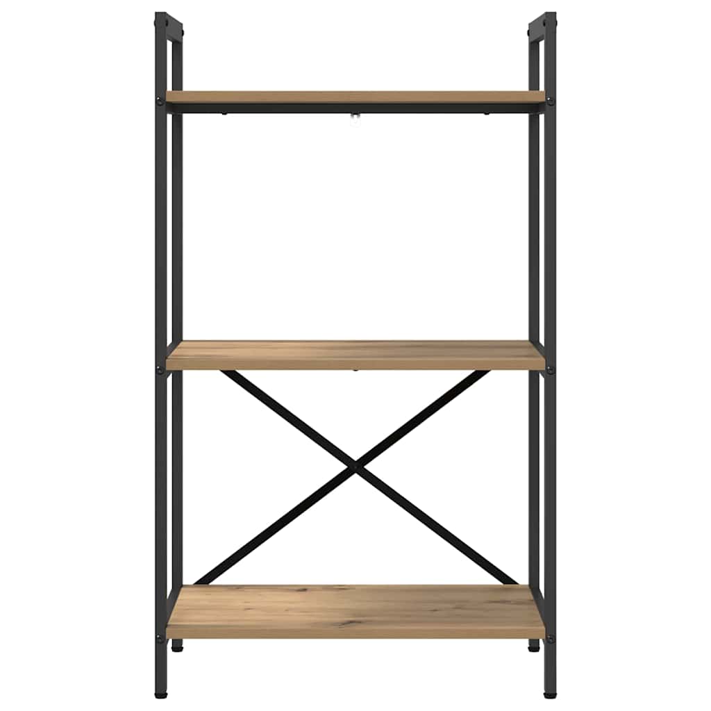 vidaXL Ράφι Βιβλίων Artisan Oak 56 x 34 x 96 εκ Επεξεργασμένο ξύλο