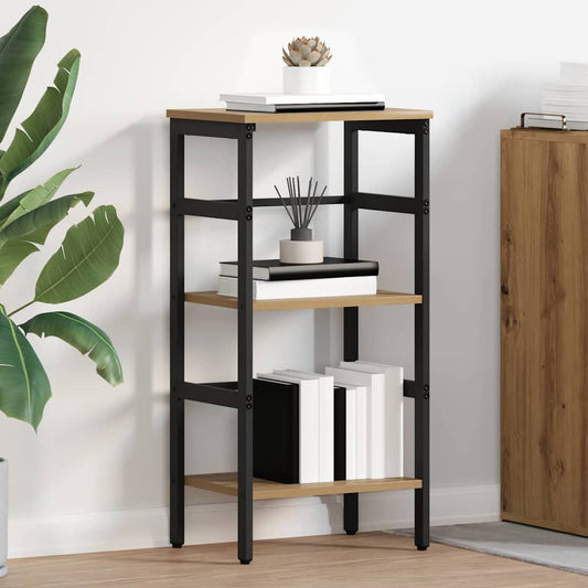 vidaXL Ράφι Βιβλίων Artisan Oak 40 x 29,5 x 81 εκ Επεξεργασμένο ξύλο