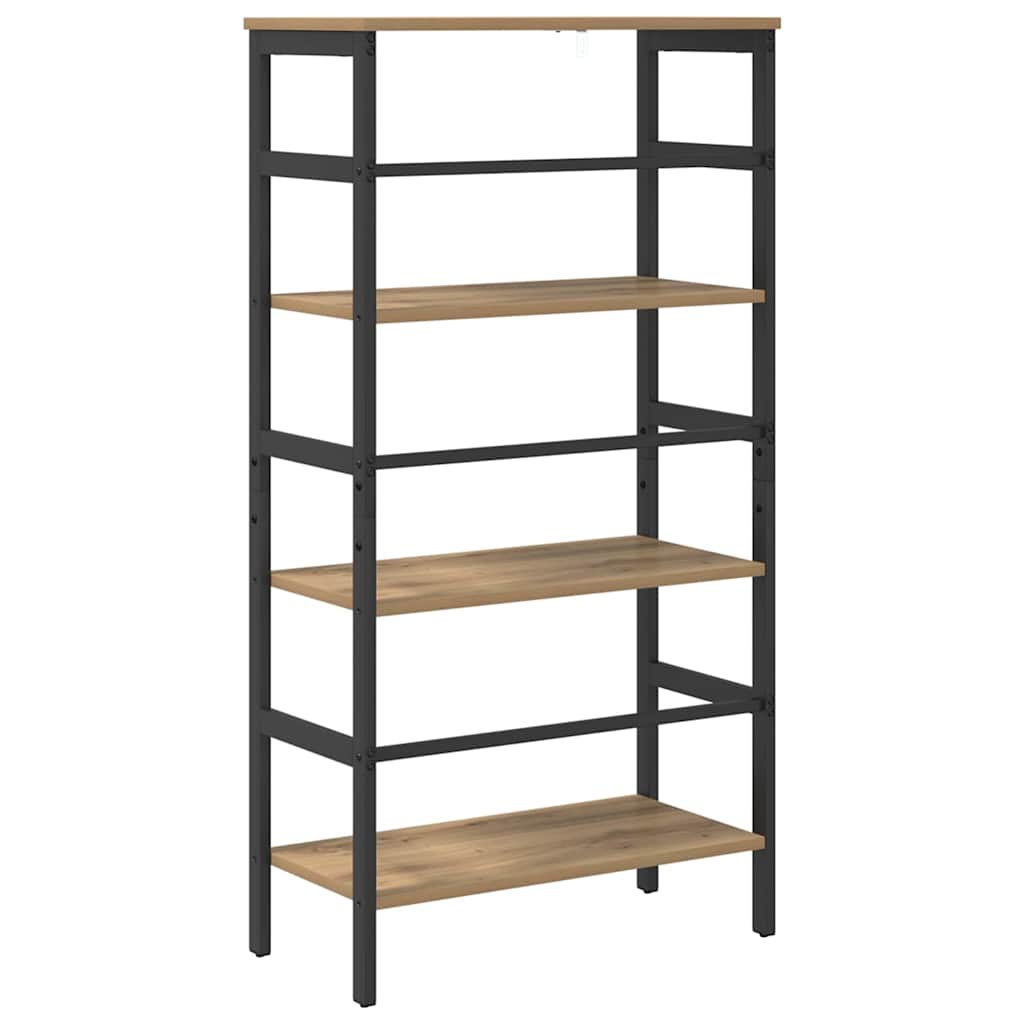 vidaXL Ράφι Βιβλίων Artisan Oak 60 x 29,5 x 115 εκ Επεξεργασμένο ξύλο