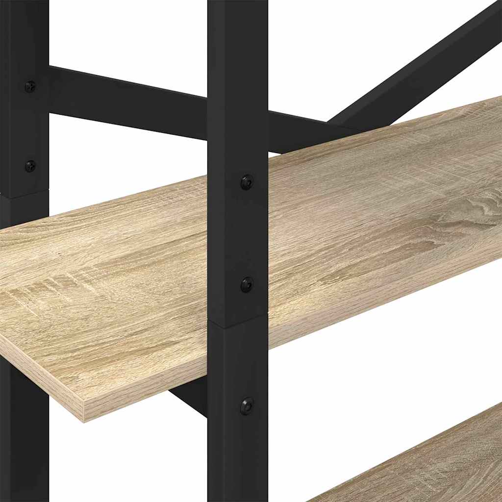 vidaXL Ράφι Βιβλίων Δρύς Sonoma 100 x 33,5 x 178 εκ Επεξεργασμένο ξύλο