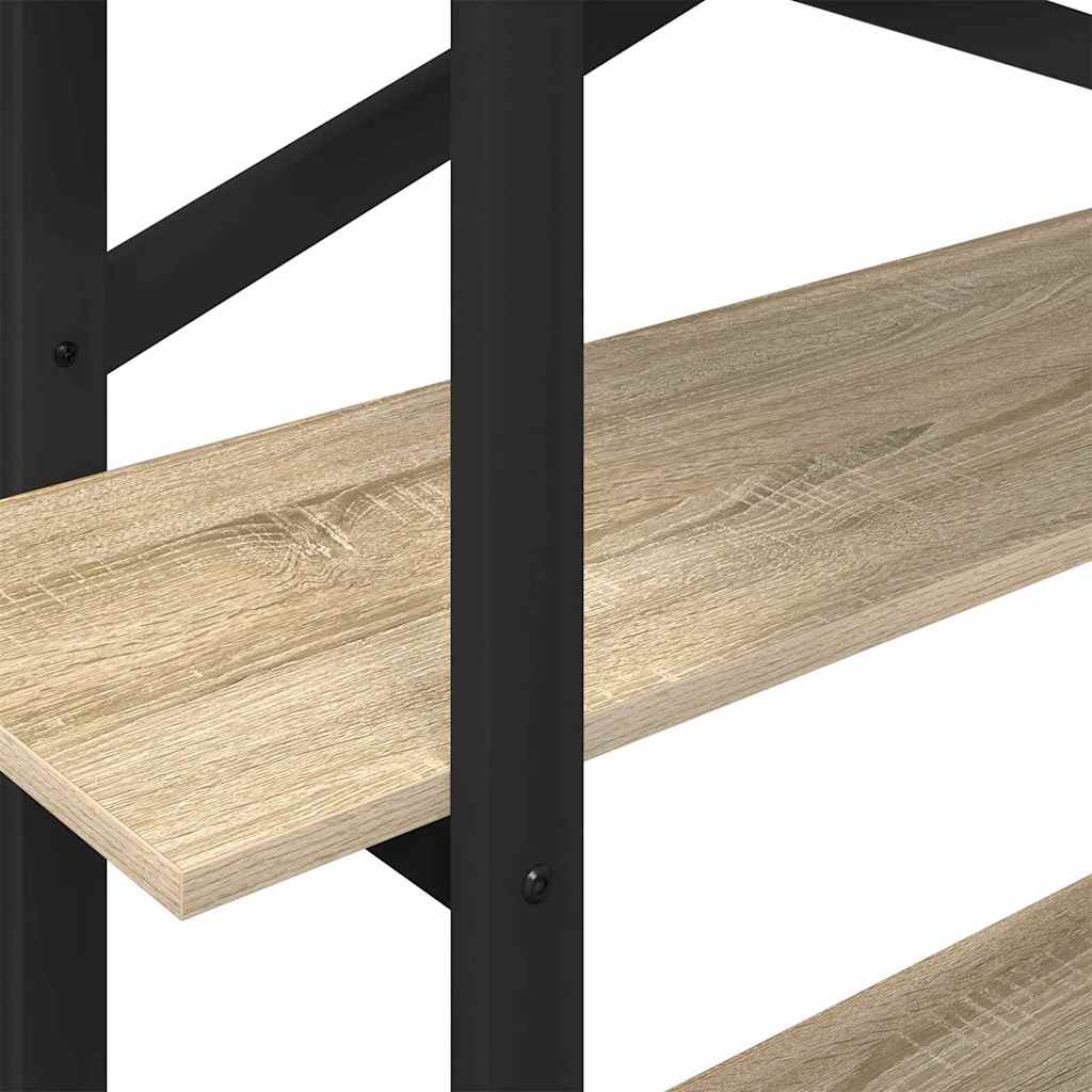 vidaXL Ράφι Βιβλίων Δρύς Sonoma 100 x 33,5 x 102 εκ Επεξεργασμένο ξύλο