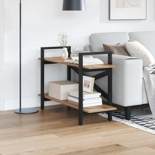 vidaXL Ράφι Βιβλίων Artisan Oak 100 x 33,5 x 64 εκ Επεξεργασμένο ξύλο